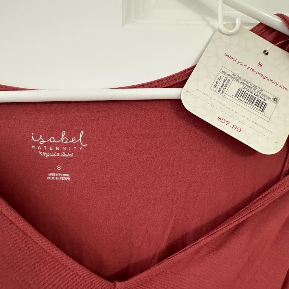 Isabel Maternity Maxi Dress. Small.